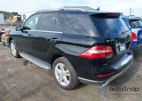 2012 Mercedes-Benz Ml 350 Bluetec 4Matic from USA, damaged, VIN 4JGDA2EB8CA016915